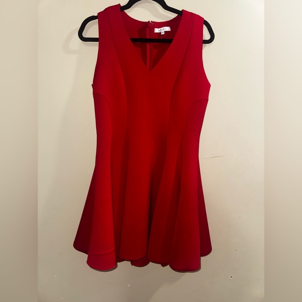 Lucy Paris Vibrant Red Mini Dress